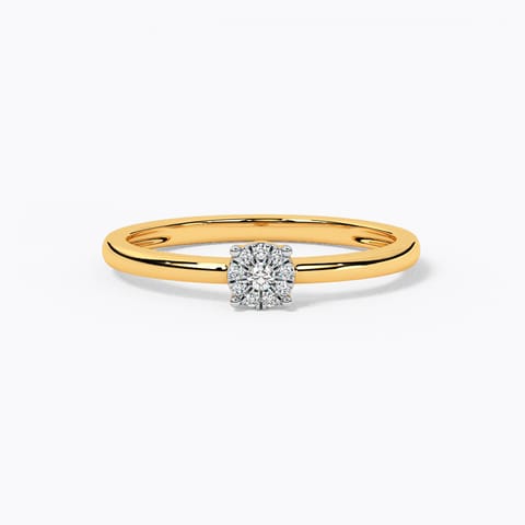 Classic Cluster Diamond Ring